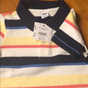 Janie and jack boys striped polo new with tag